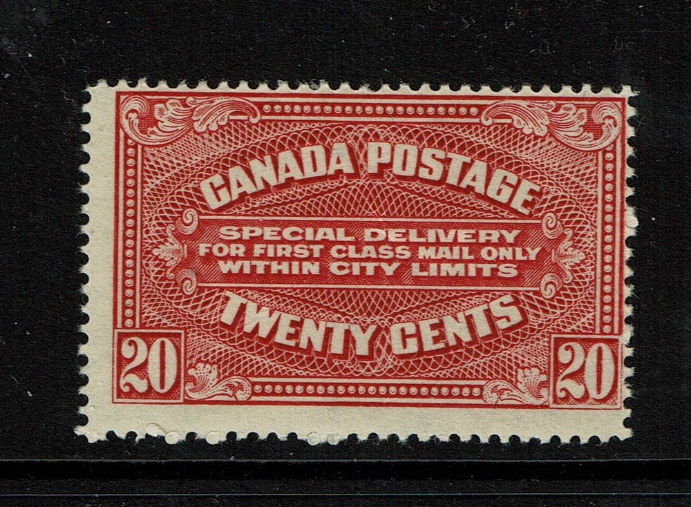 Canada S# E2 Mint Hinged / Sm Hinge Rem / Light Gum Crease - S3533