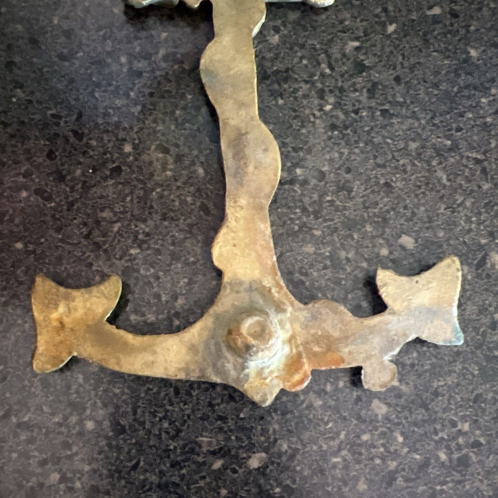 Vintage Brass Anchor Door Knocker