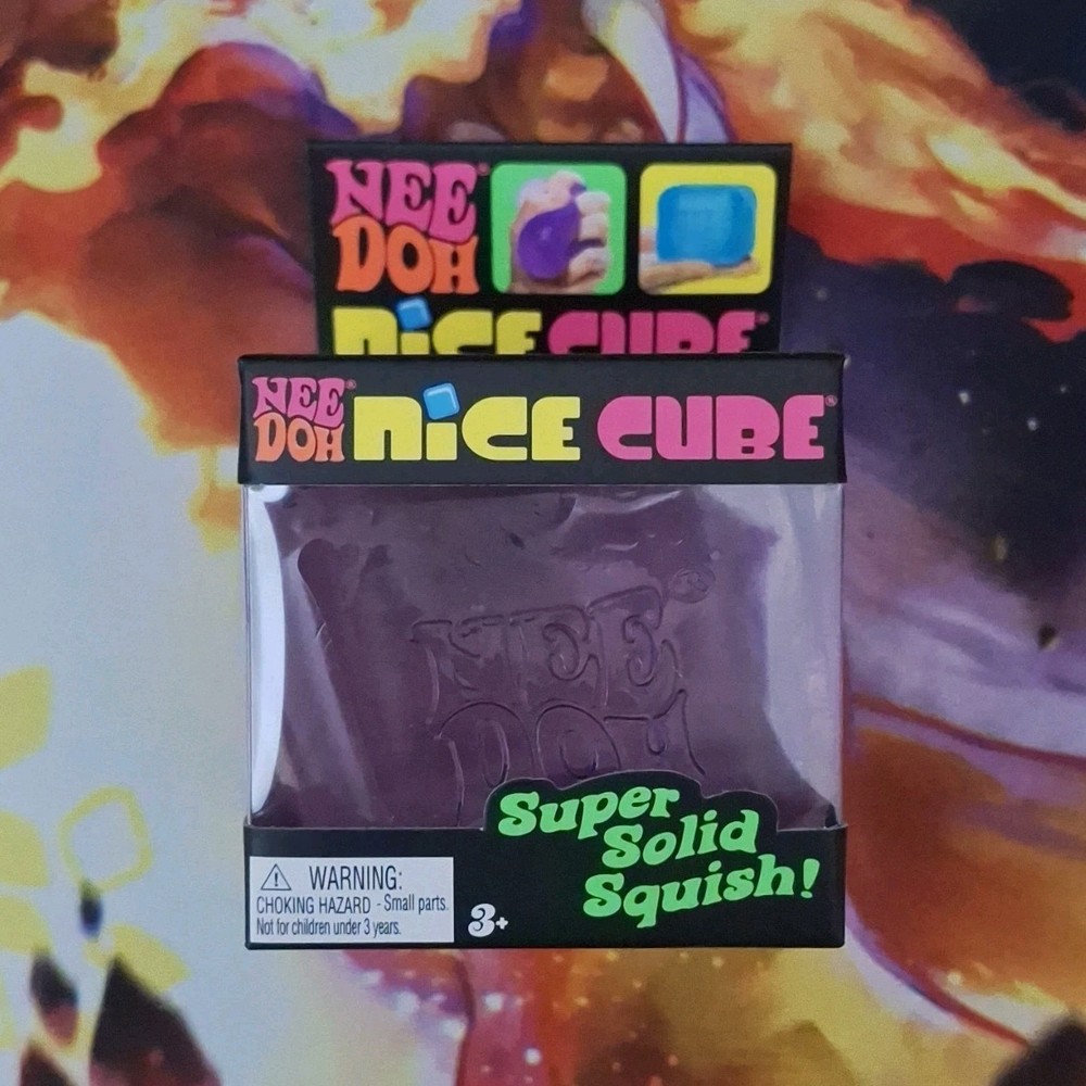 Nee Doh Nice Cube Purple
