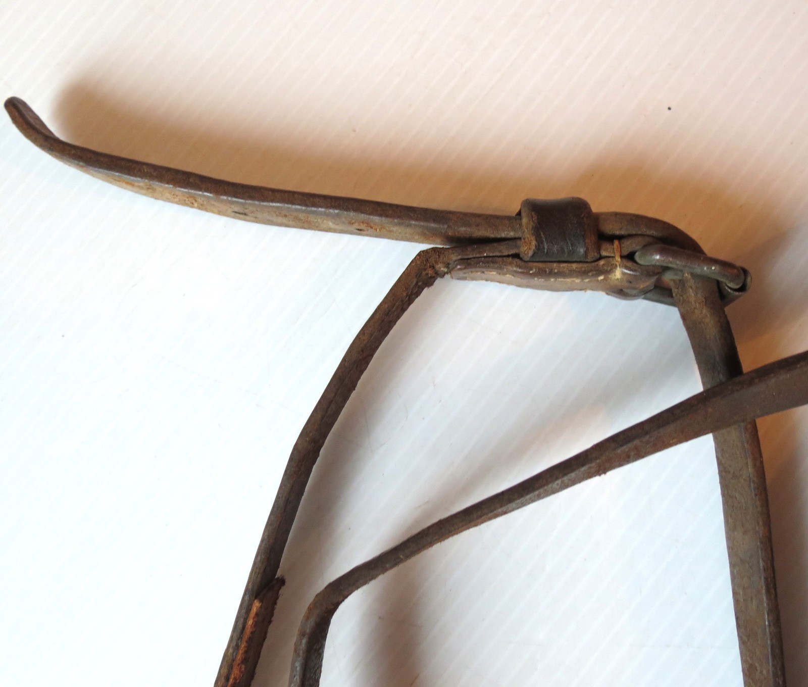 Antique Leather Cartridge Box Case Civil War Era 17 3/4" L