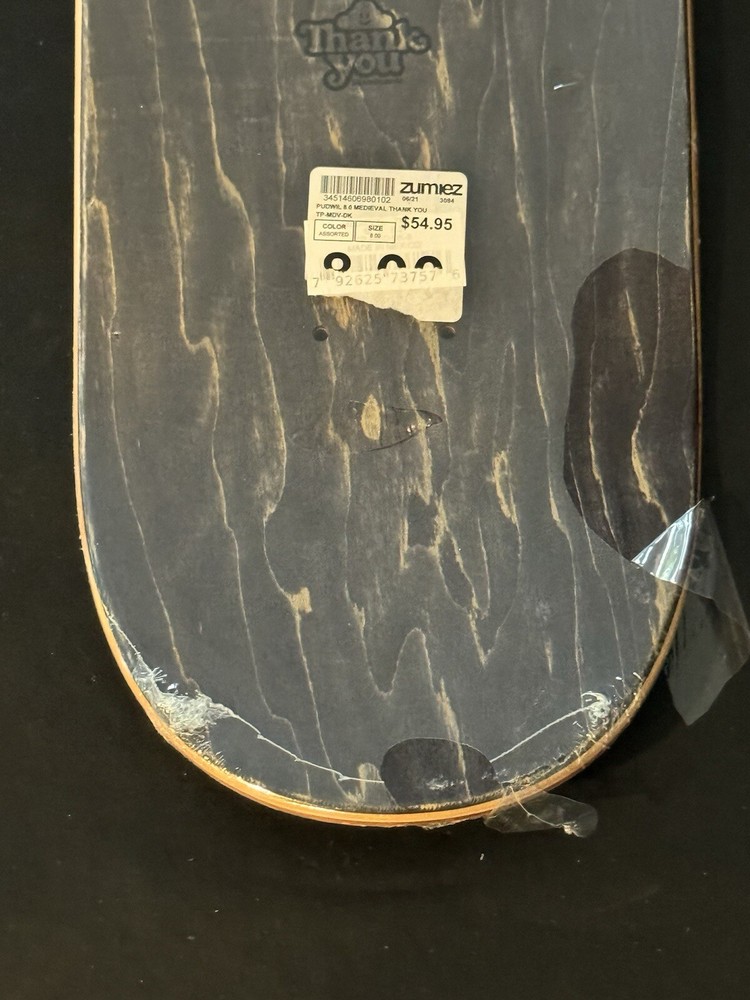Thank You Torey Pudwill Mideval Skate Deck