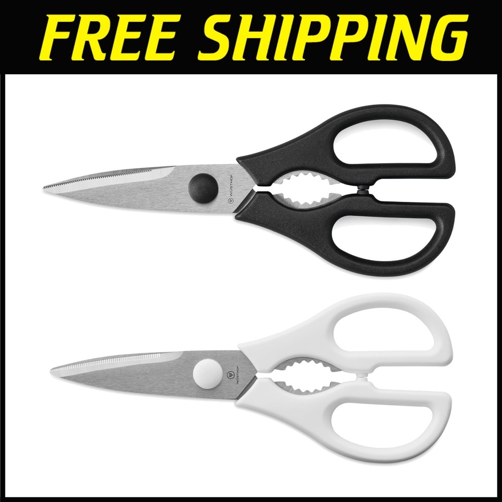 2-Pack Kitchen Shears - Black & White