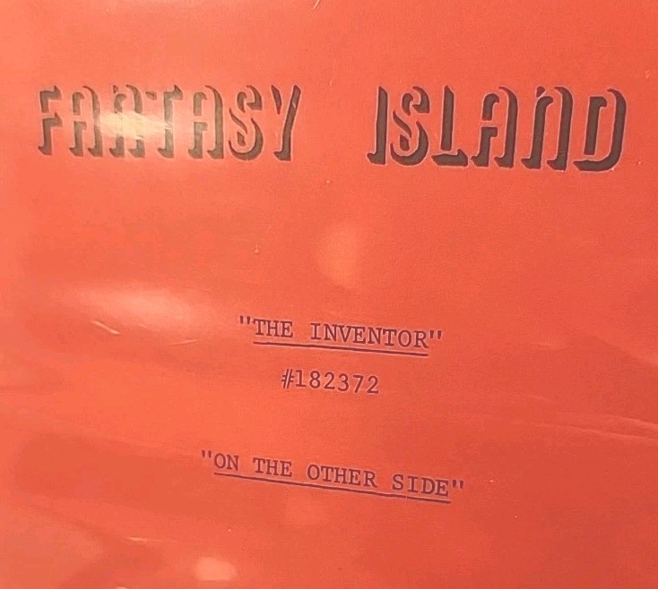 X5 1980 Fantasy Island Scripts Screenplay 3 Final 2 Second Drafts #1