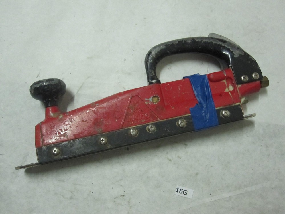 Allan Viking Air Tools Pneumatic Dual Piston Filer Sander (MISSING BOTTOM)
