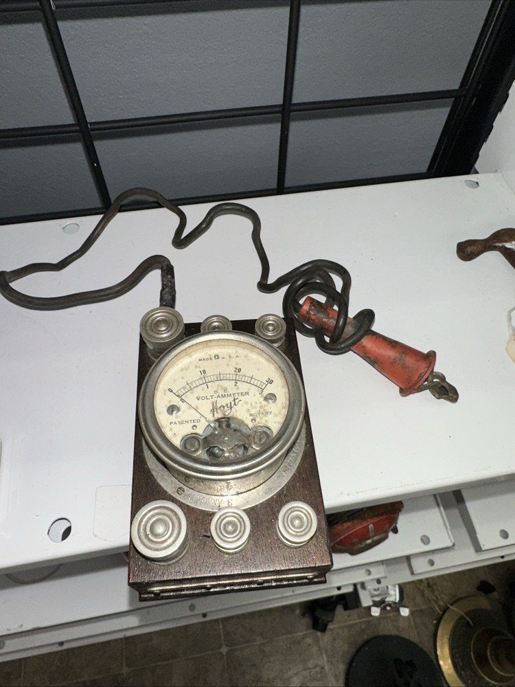 Antique Hoyt Voltammeter No.181 – Electrical Test...