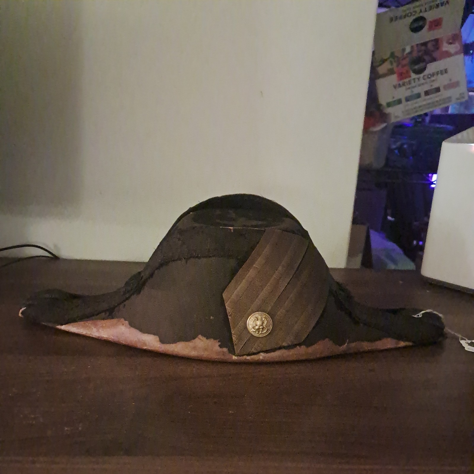 🪖 Original Civil War Scarce Federal Navy Officer Bicorn Hat 🪖