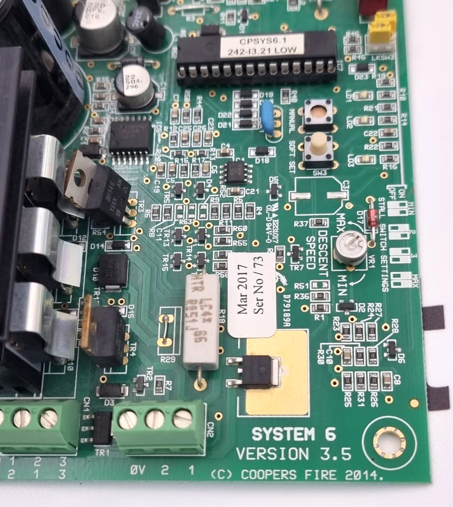 COOPERS FIRE Printed Circuit Board VERSION 3.5