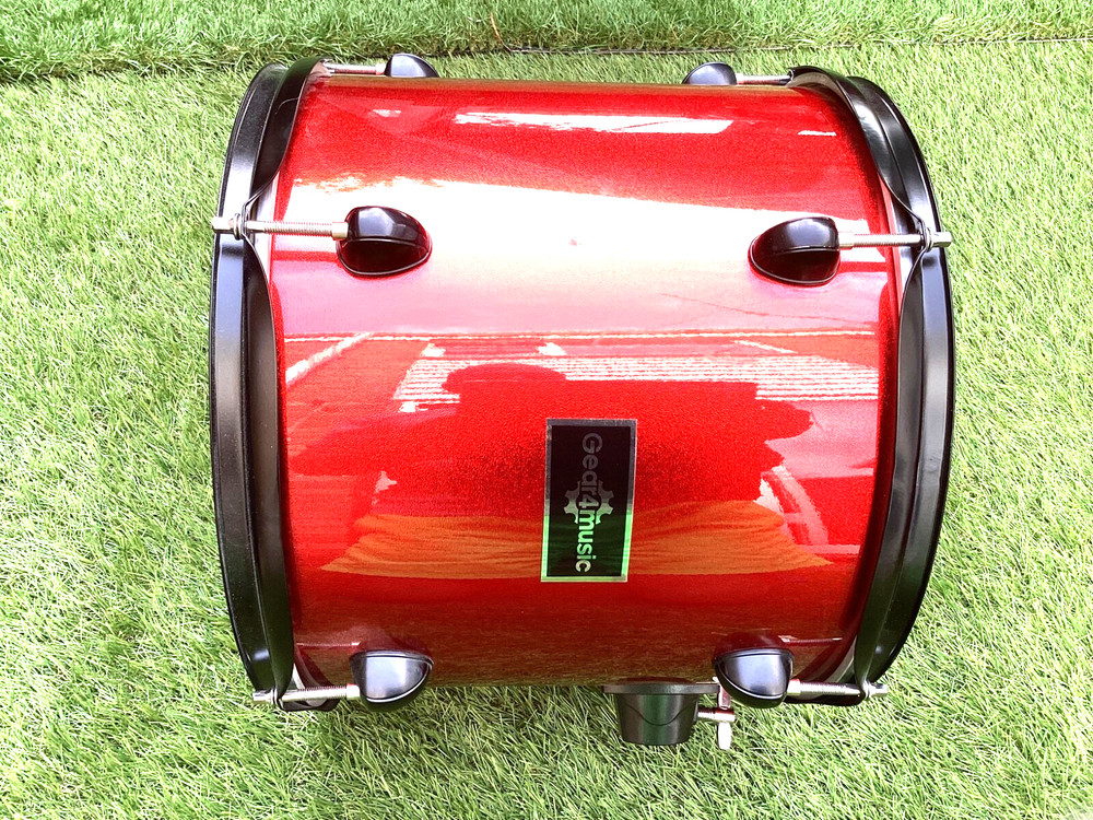 13”x 11” Rack Tom Drum | New/Red wine