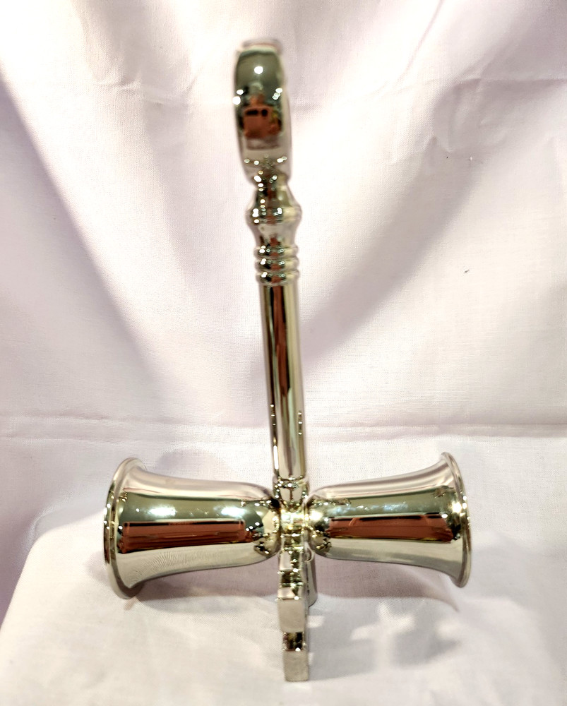 Bar Ware Set, Silver Plated from Neiman Marcus, Corkscrew & Double-Sided Jigger