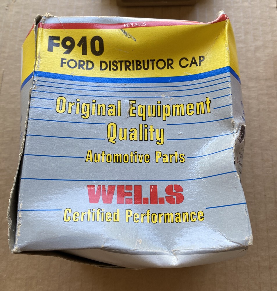 Wells Replaces F910 Ford Distributor Cap