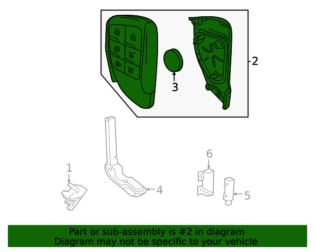 Genuine GM Transmitter 13560199