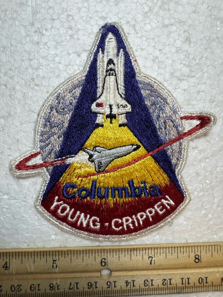 Vintage NASA Space Shuttle Crew Patch- STS-1