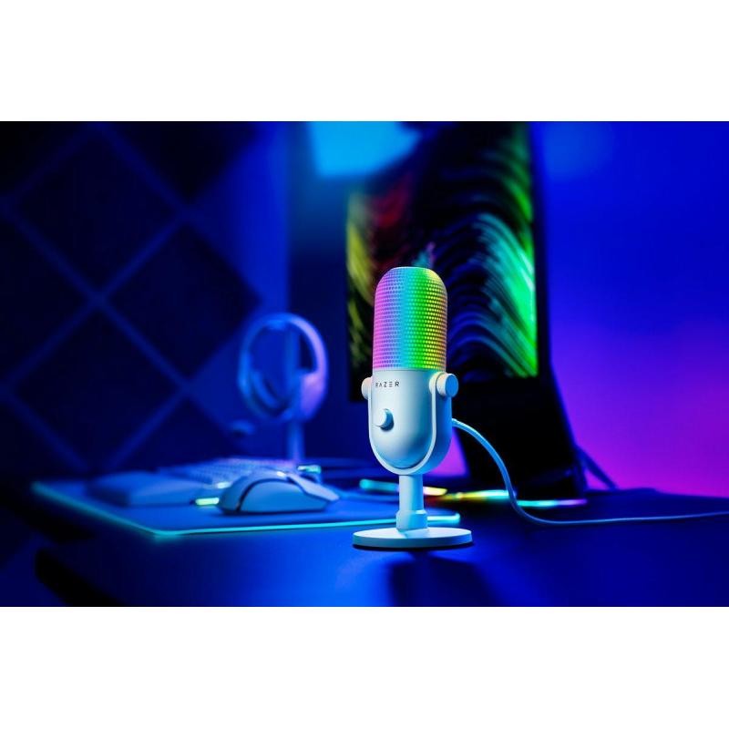 Razer Seiren V3 Chroma White Microphone for PC