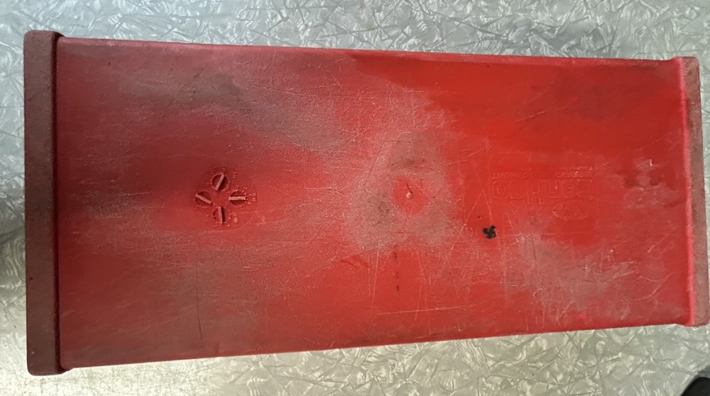 Contico Professional Tuff E Tuff Tool Box 15” With Tray