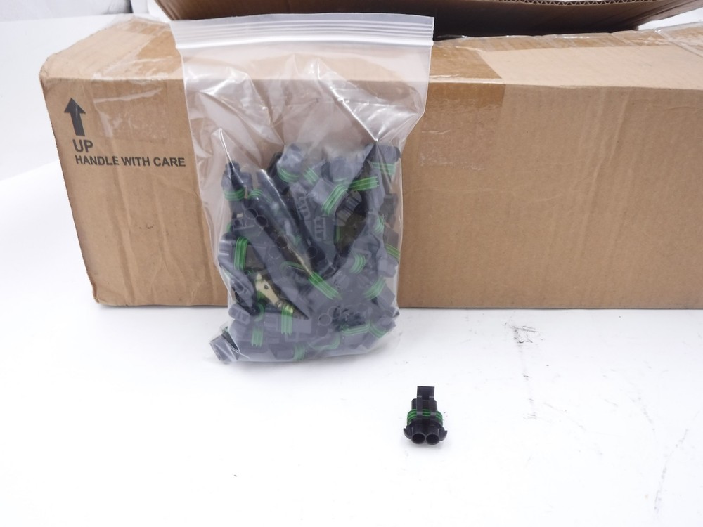 50 Pack Delphi  METRIPACK 280 2 WAY HOUSING