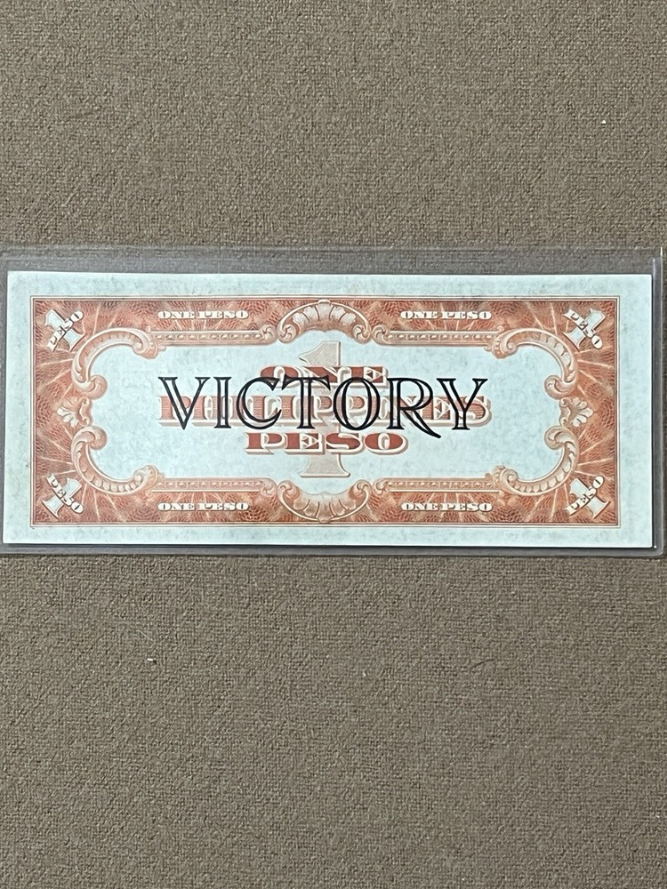 Phillipines One Peso Victory Note