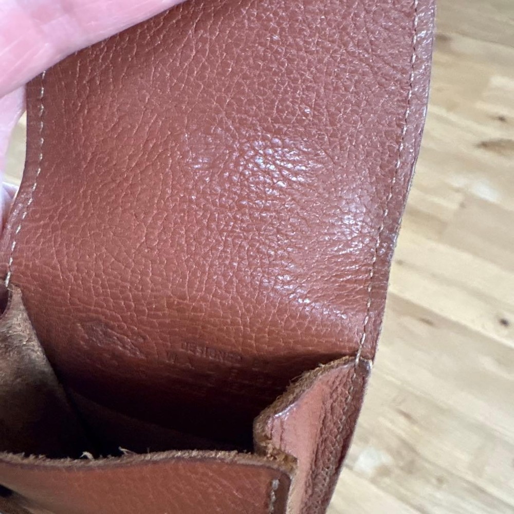 Il Bisonte Cigarette Case Unisex Used Durable Leather