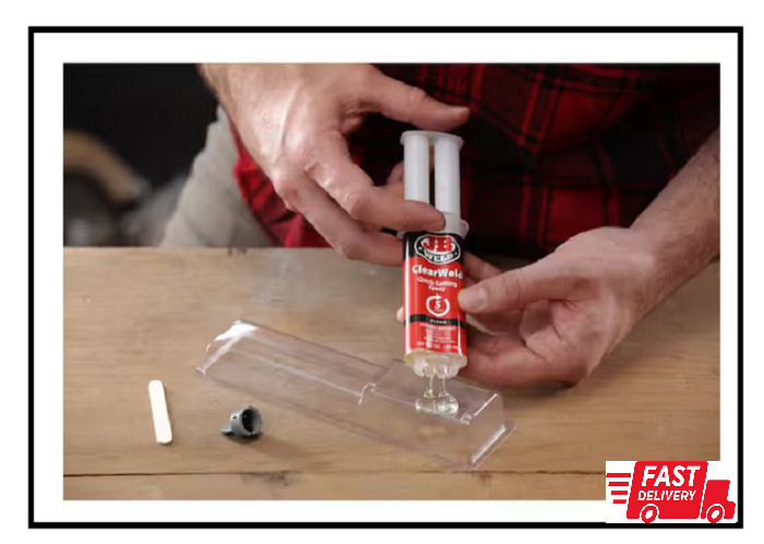 0.85 Oz. Plasticbonder Black Adhesive Epoxy