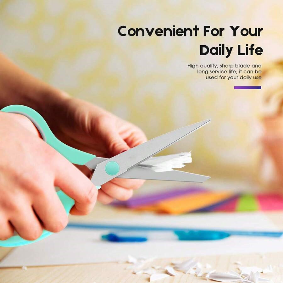 Multipurpose Scissors Comfortable Grip For Office Accessories Sewing Fabric 1 Pc