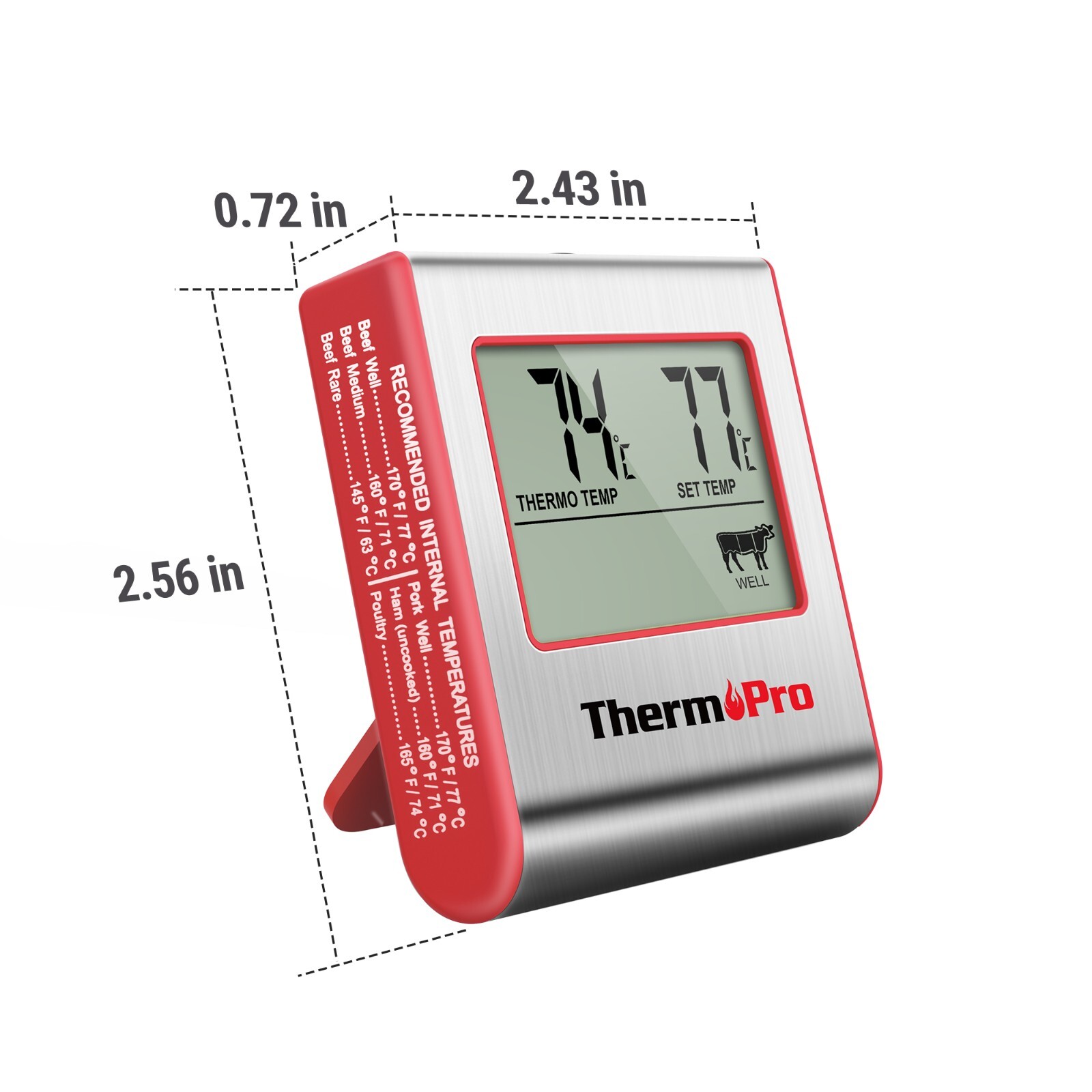 ThermoPro Meat Thermometer Digital Food Cooking Smoker Oven Grill Thermometer
