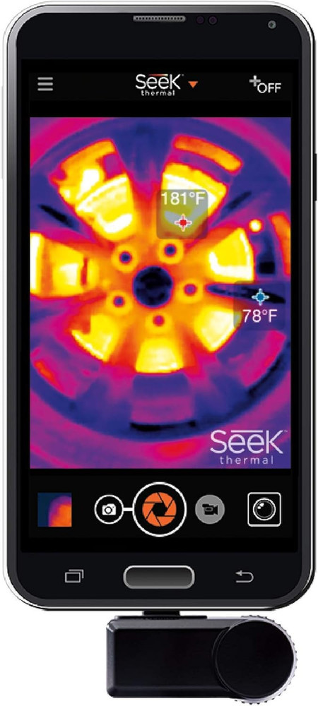 Android USB-C Compact Thermal Imaging Camera - Versatile & Portable