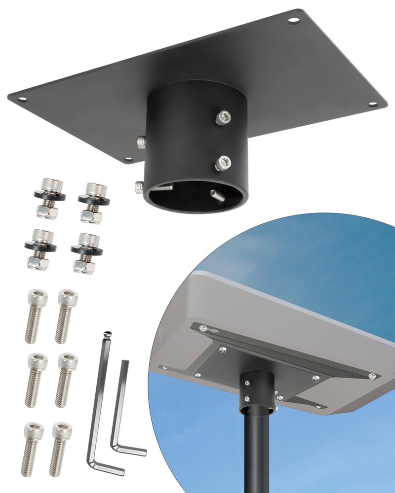 Starlink Flat High Performance Pipe Adapter Mounting Kit for Antenna & Pole