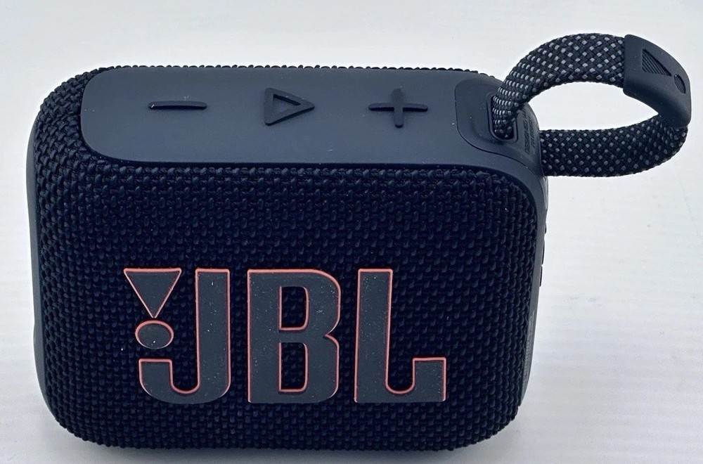 JBL Go 4 Portable Bluetooth Speaker - Black