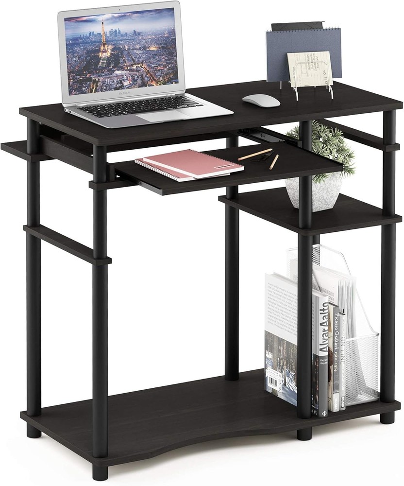 Home Computer Desk Espresso/Black