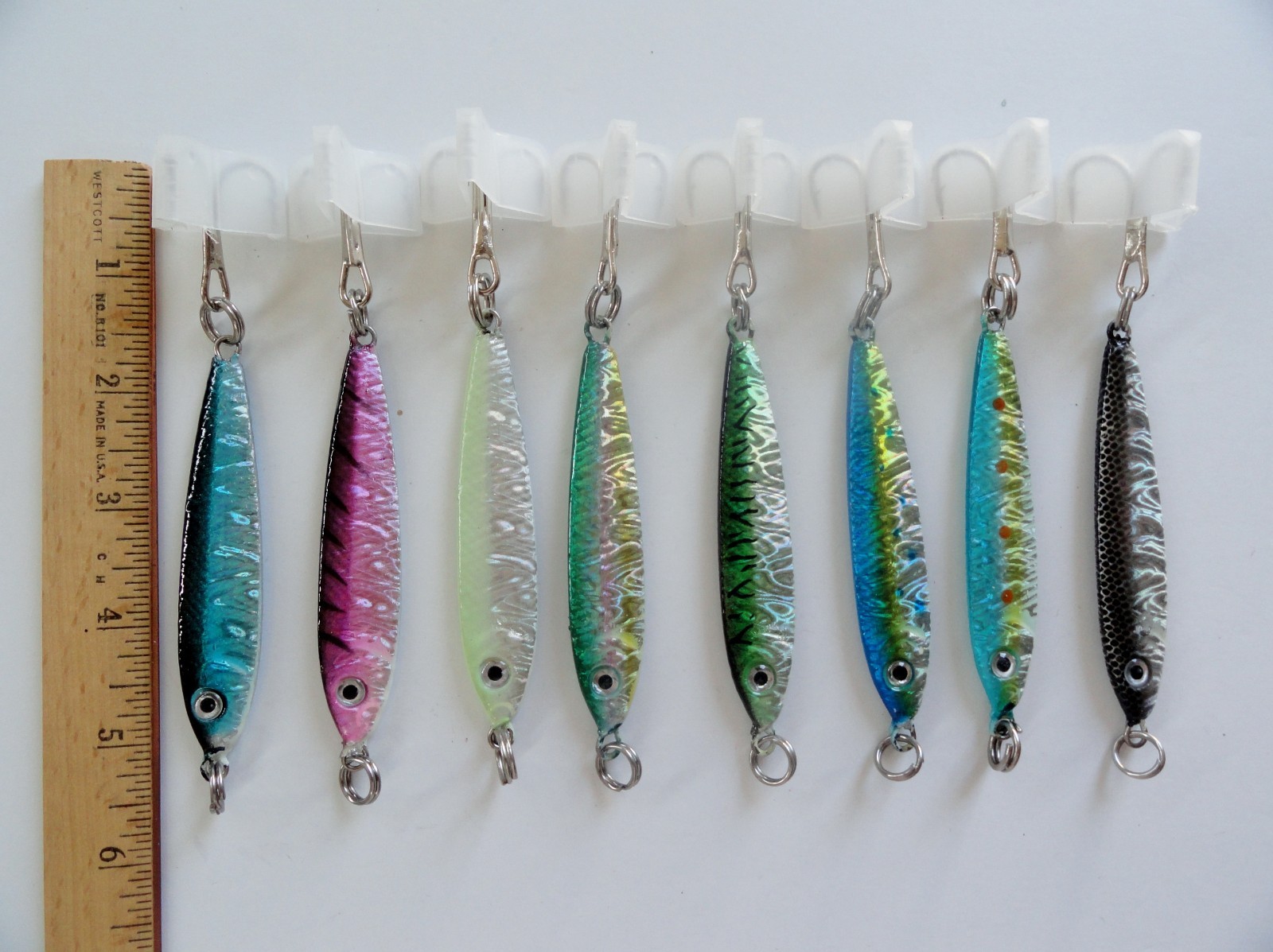 16 Pieces 1.5 oz mega live bait metal jigs saltwater fishing lures
