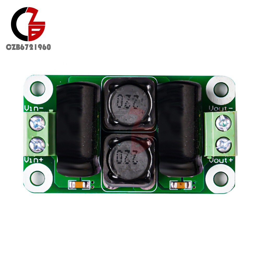 DC Power Filter Board 0-25V/0-50V 2A/3A/4A EMI Interference Suppression Board