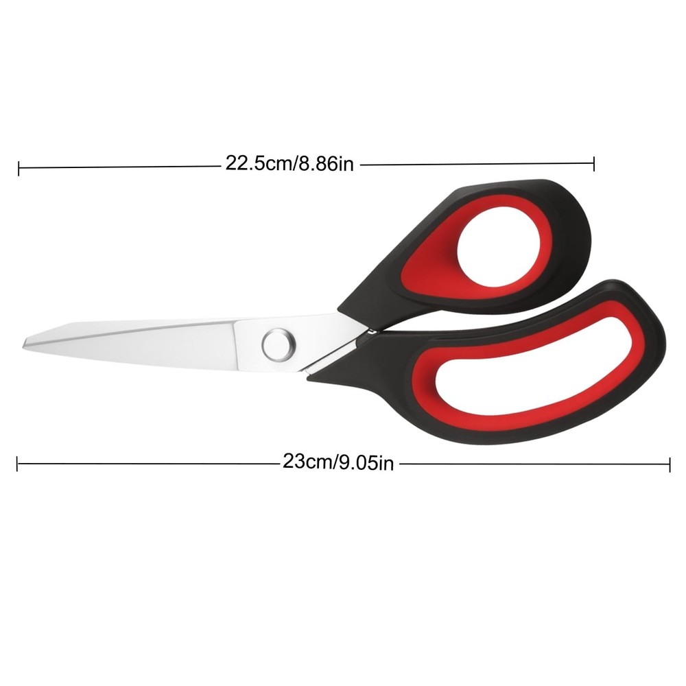 Fabric Scissors All-Purpose Heavy Duty Utility Shears Sewing Stainless