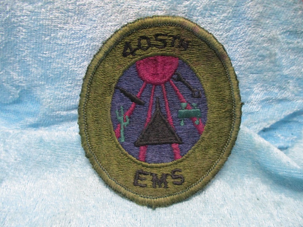 405th EMS Military Patch