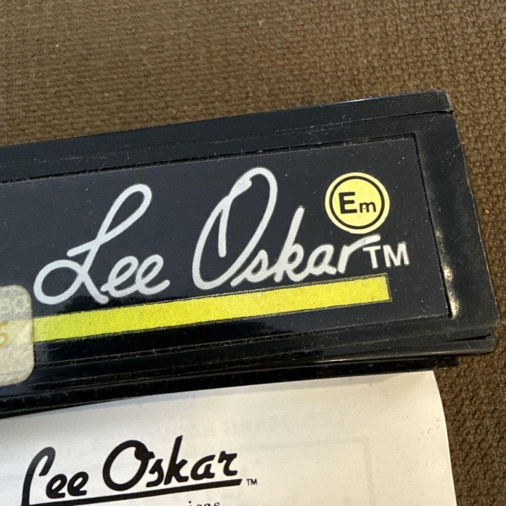 Lee Oskar Natural Minor Harmonica E MINOR W Case And Manual