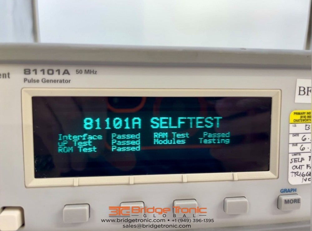 Agilent 81101 A Pulse Generator