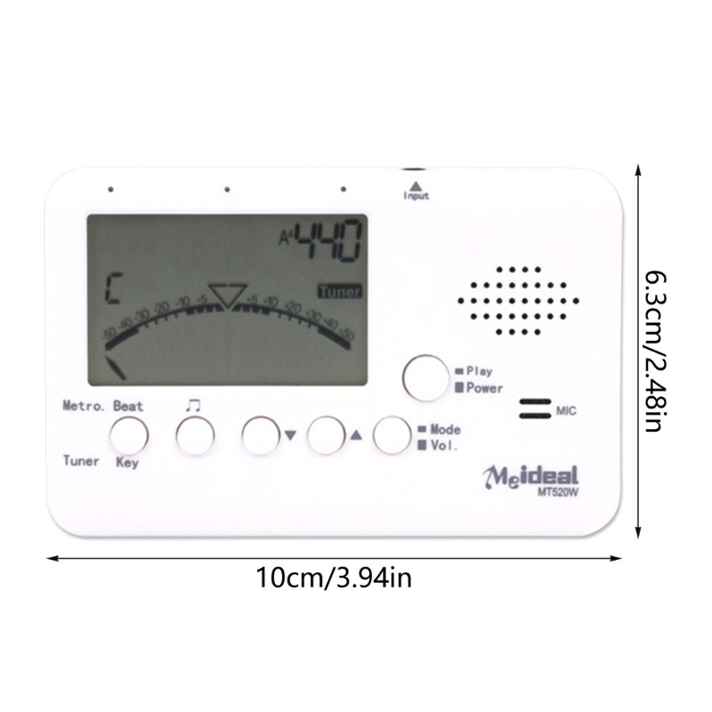 Easy Operation Wind Instrument Tuner with 3 Modes Large LCD Display Wind Tuner