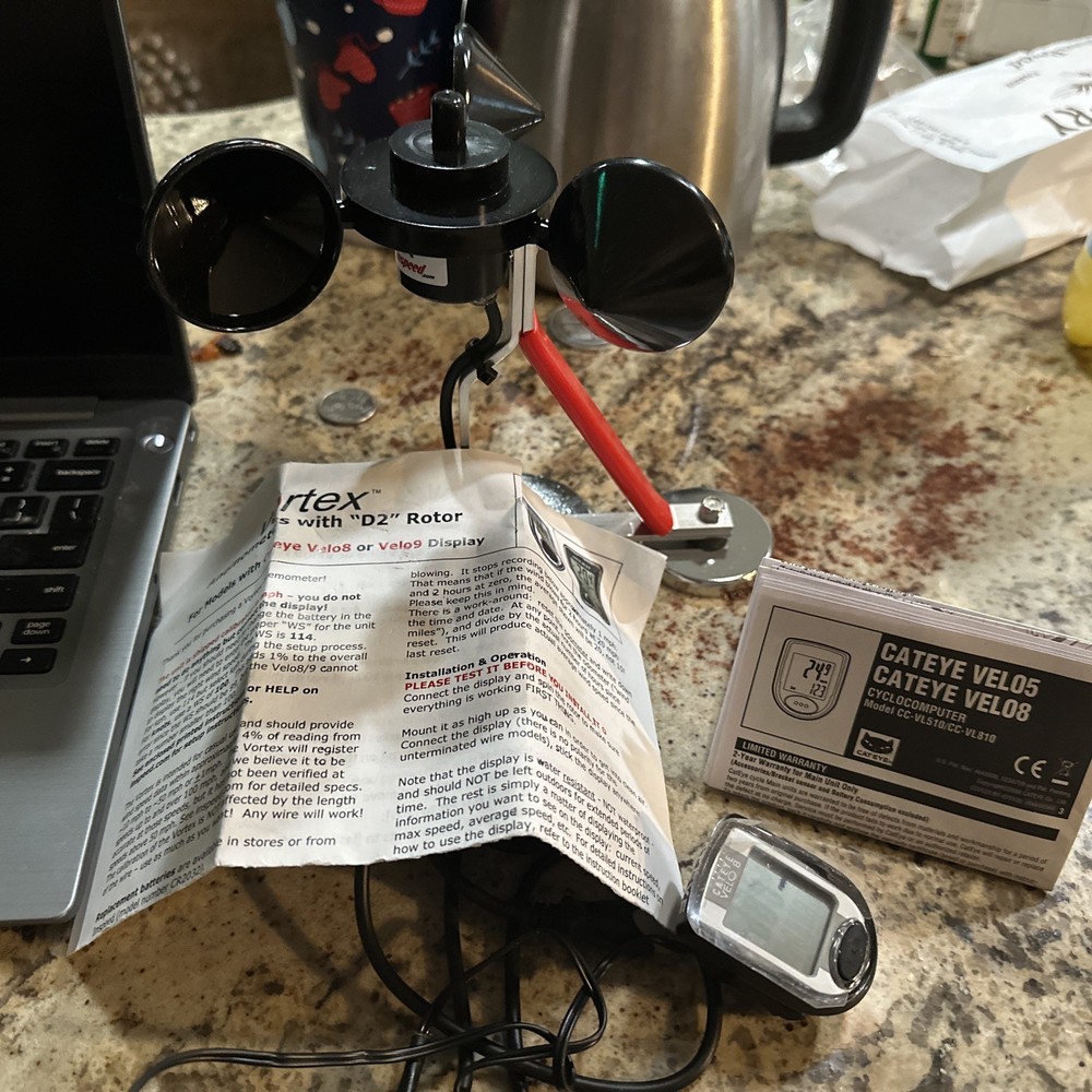 Inspeed Vortex Wind Sensor - D2 VORWINDSENSOR W Z a cat eye Velo 8