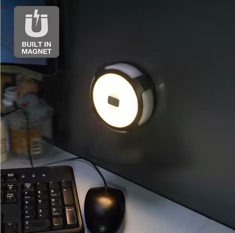 250-Lumens 2-in 1 Multi-functional Rechargeable Utility light with String Light