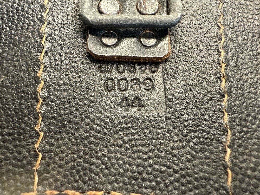 Original WWII German 98k Mauser Ammunition Pouch Riveted Model
