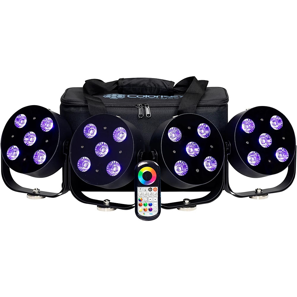 ColorKey MobilePar HEX 5 4-Pack Bundle with Carrying Case