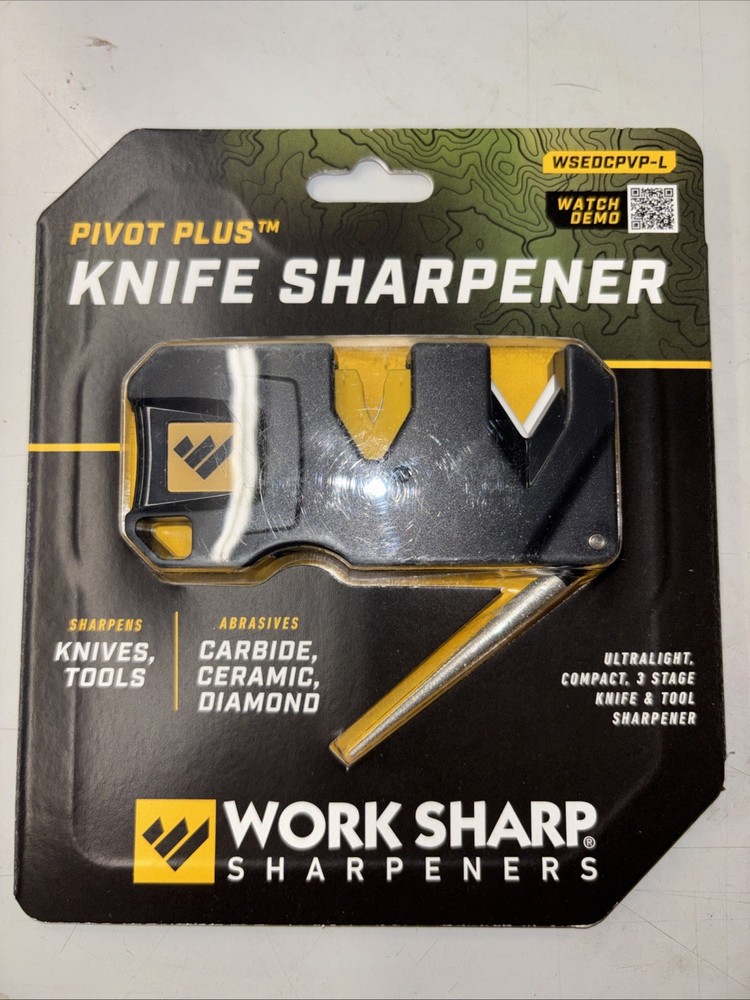Work Sharp EDC Pivot Plus Knife Sharpener WSEDCPVP Ultralight Compact