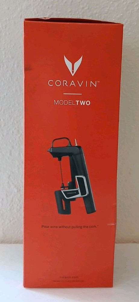 Coravin Model Two 2 Black Wine Preservation System Set (NO gas)