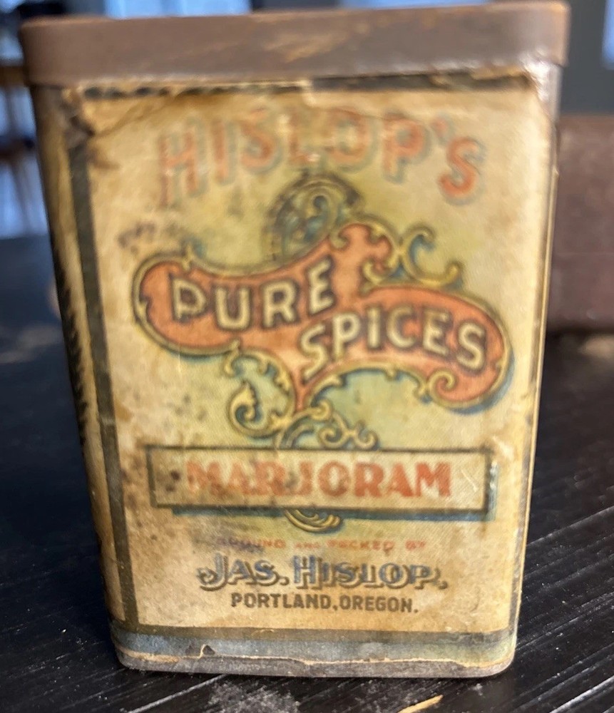 Antique tins Containers