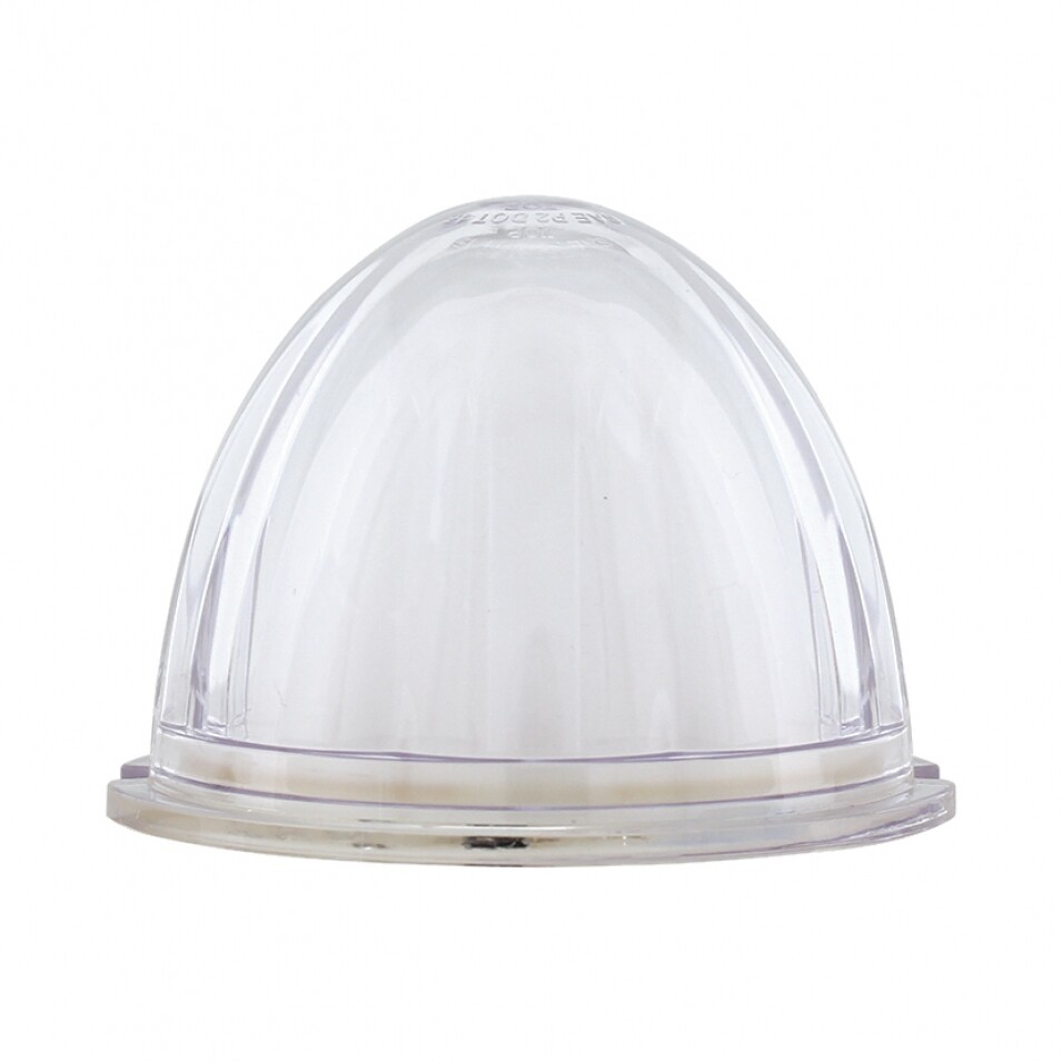 Light Bracket w/ Two 9 LED Dual Function "GLO" Lights - Amber LED/Clear Lens
