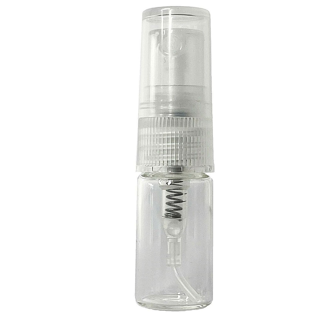 2ml 0.07oz Empty Perfume Clear Glass Bottles Mini Atomizer Spray Refillable