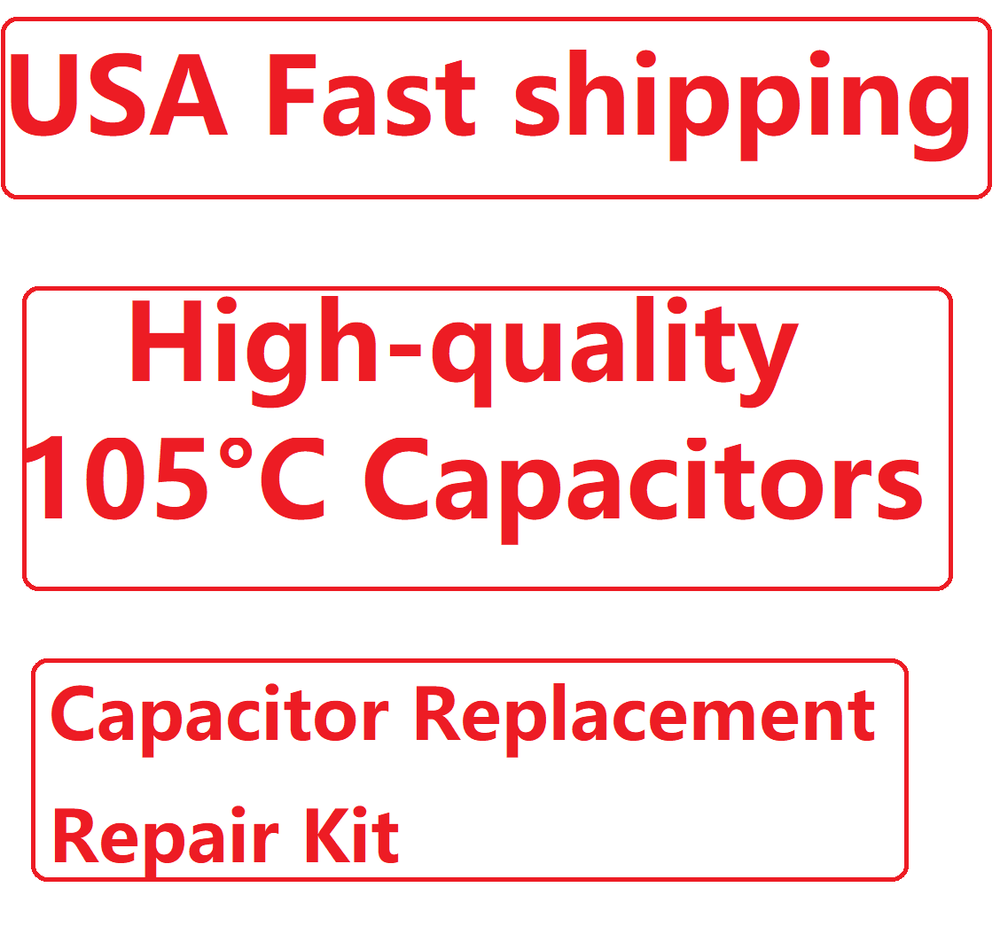 Nintendo GameCube Optical DVD Drive PCB Board Capacitor Replacement kit JAPAN