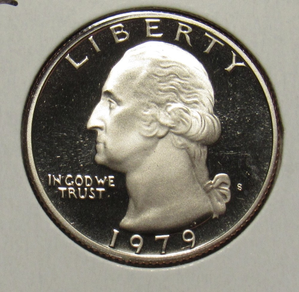 1979 S Type 2 Proof Washington Quarter