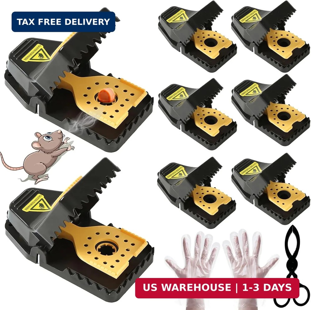 Mouse Traps, Rat Trap Quick Effectively Best Mouse Trap, Reusable Plastic Mouset