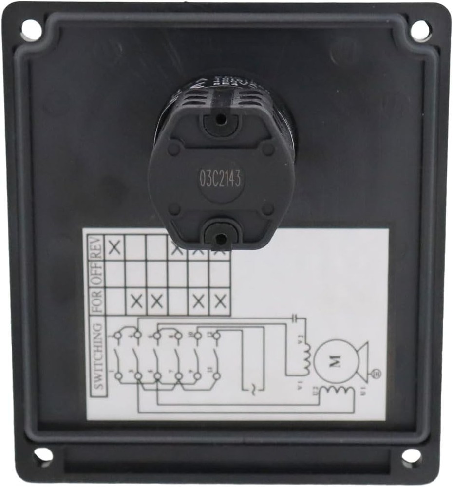 Drain Cleaning Machine Switch Assembly with Switch Box – Replacement Part