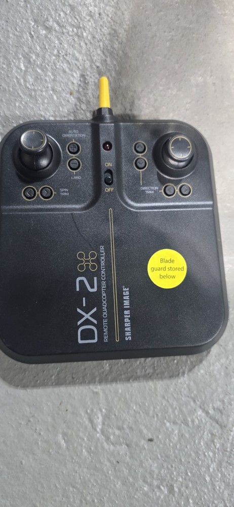 Sharper Image DX-2 Drone Remote Controller Quadcopter RC ~ Remote ONLY ( Works )