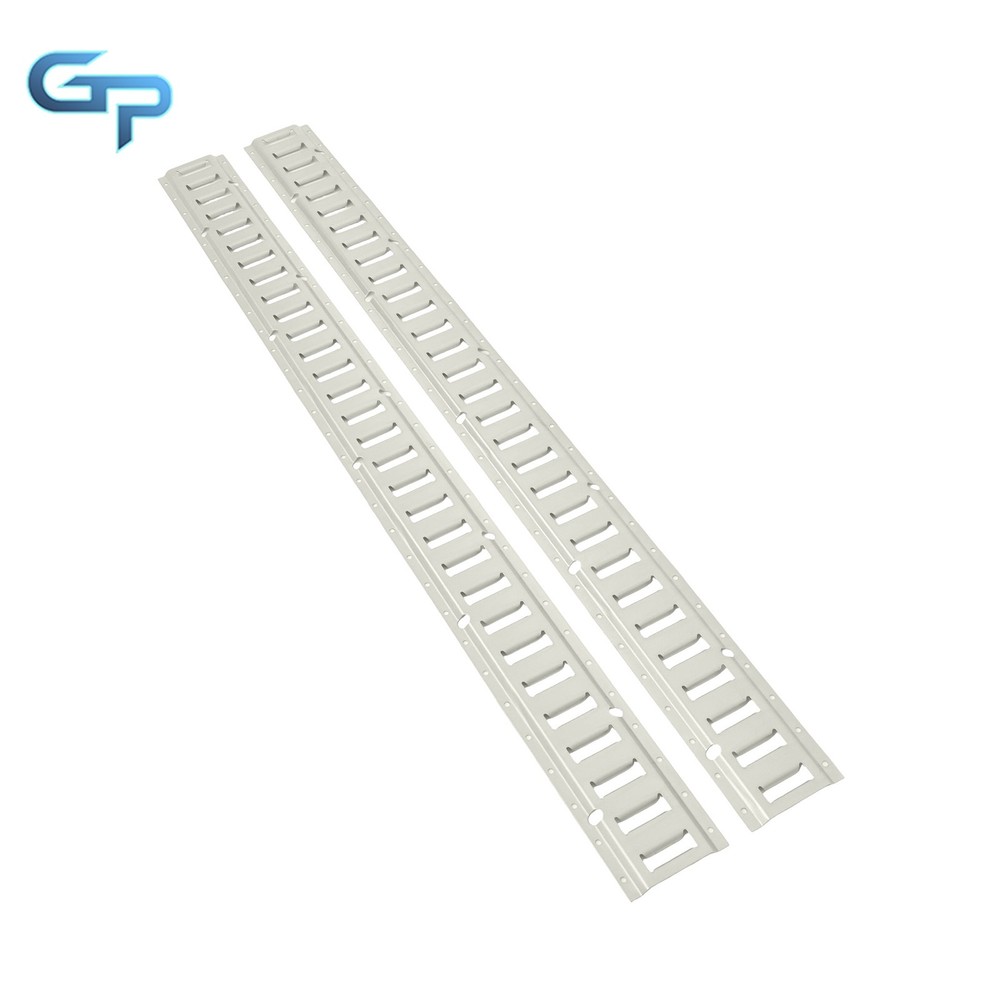 8 Pack 5' Galvanized Horizontal E-Track For Trucks/Trailers/Cargo Vans